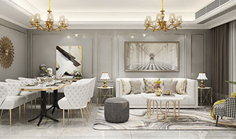 全屋定制如何設計美式輕奢風格？