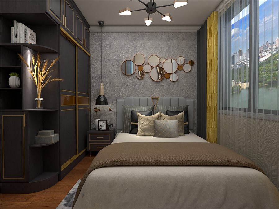 小戶型全屋定制臥室該怎么設計?(圖1) 小戶型全屋定制臥室該怎么設計?(圖1)