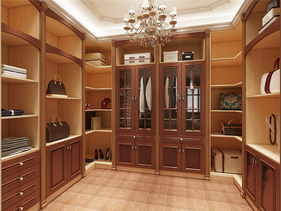 整木定制衣柜都有哪些空間組成(圖1) 整木定制衣柜都有哪些空間組成(圖1)