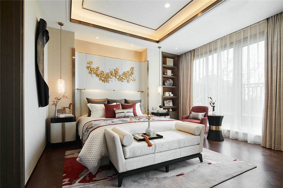 大臥室怎么進(jìn)行整木定制裝修，要注意什么？(圖1)