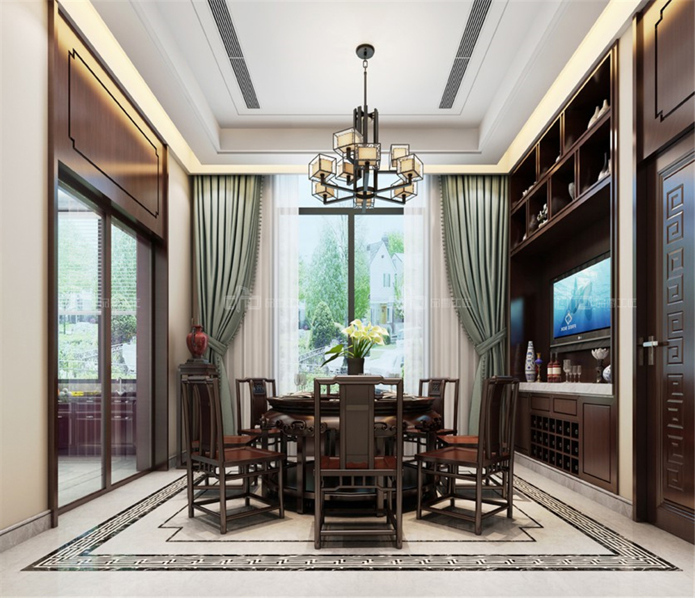 繁華之下,縱享從容、儒雅的新中式居所(圖3) 繁華之下,縱享從容、儒雅的新中式居所(圖3)