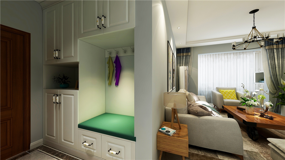 家里沒有玄關怎么設計鞋柜?(圖1) 家里沒有玄關怎么設計鞋柜?(圖1)