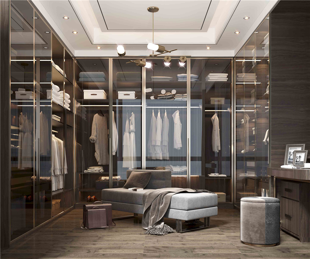 定制衣柜使用玻璃柜門好不好?(圖1) 定制衣柜使用玻璃柜門好不好?(圖1)