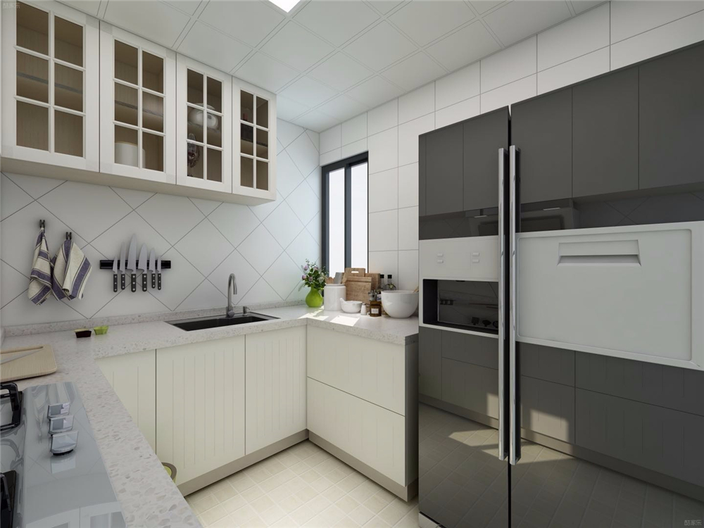 定制櫥柜要怎么算價格?(圖2) 整木定制,全屋定制