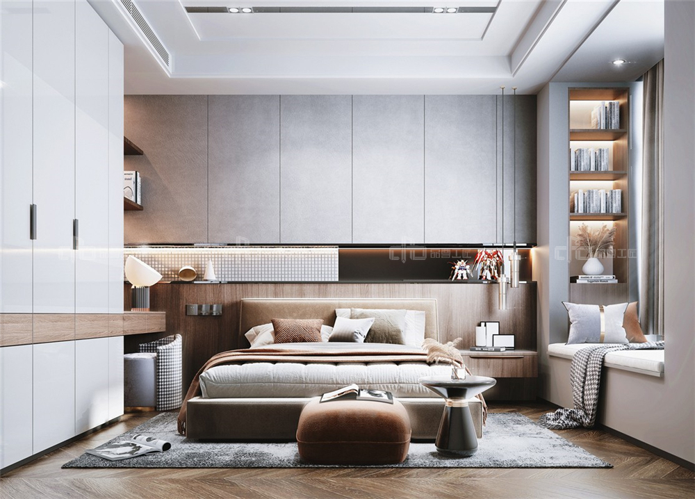 全屋定制如何設計整體臥室裝修？(圖3)