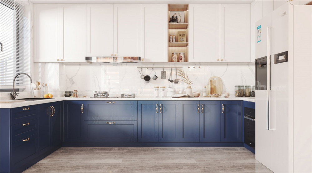 定制整體櫥柜用什么顏色流行？(圖3)