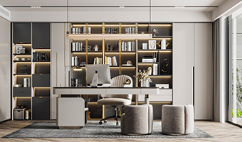 書房定制書柜設(shè)計要注意什么？