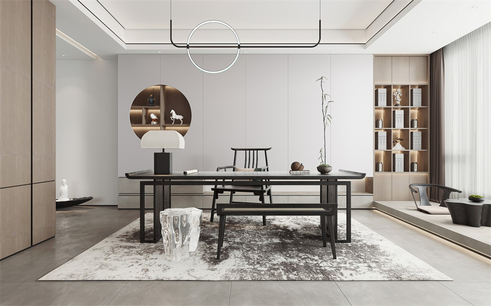 書房定制書柜設計要注意什么？(圖3)