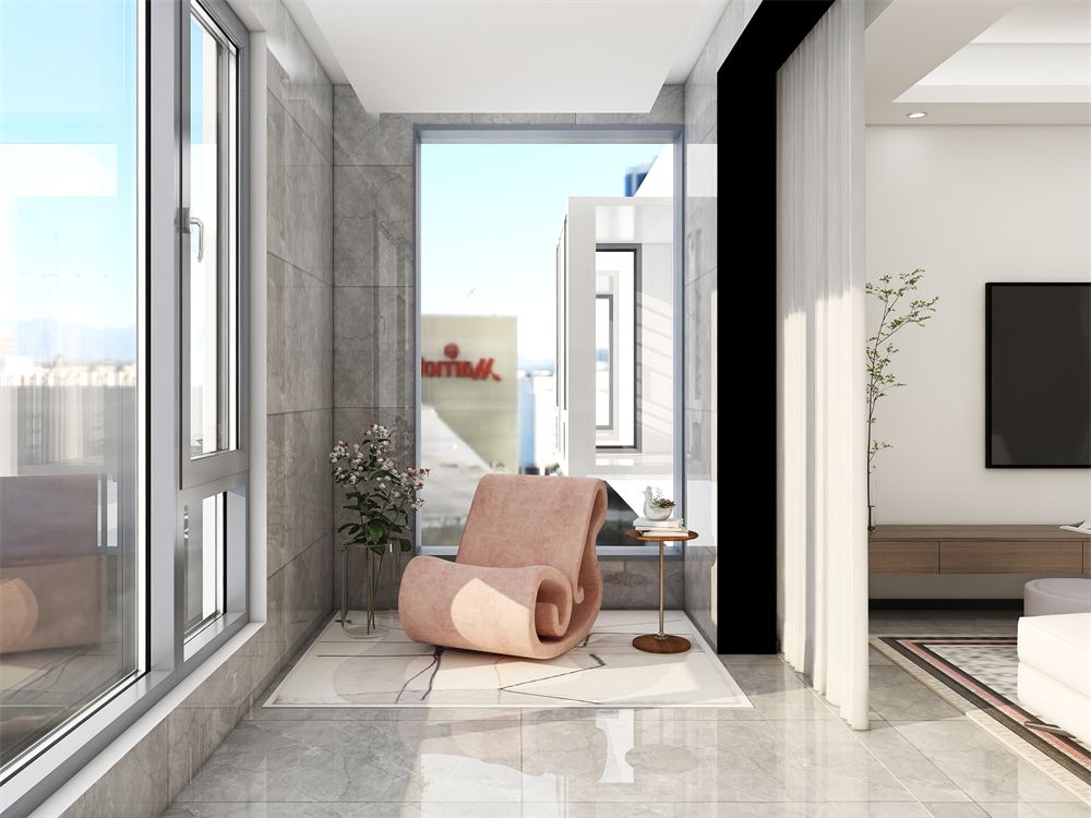 戶型小的陽(yáng)臺(tái)可以怎么改造設(shè)計(jì)？(圖2)