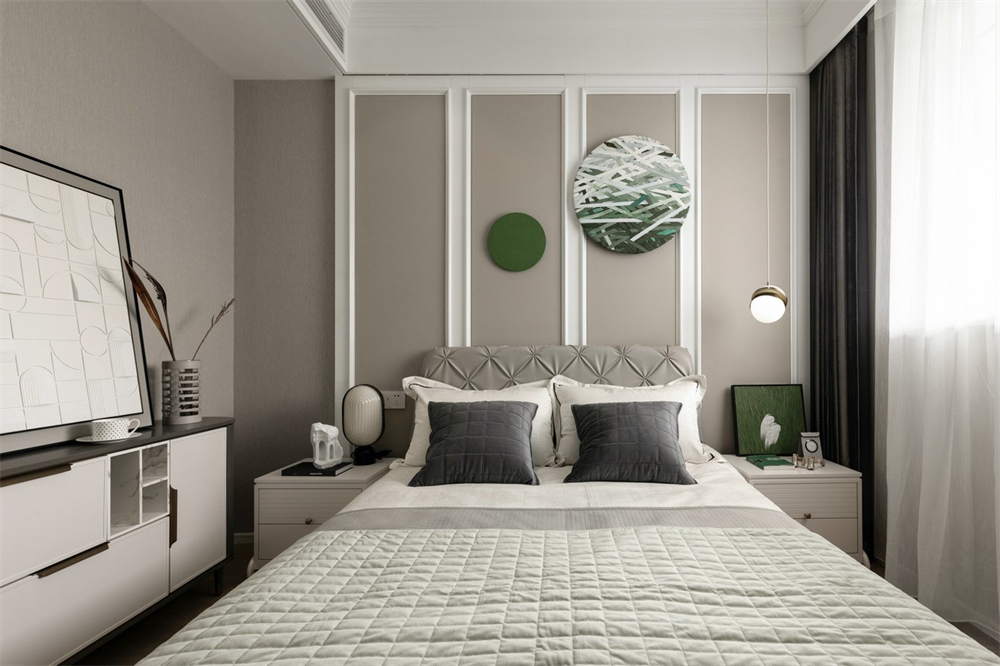 112㎡現代法式浪漫小三房風格案例賞析(圖11) 112㎡現代法式浪漫小三房風格案例賞析(圖11)