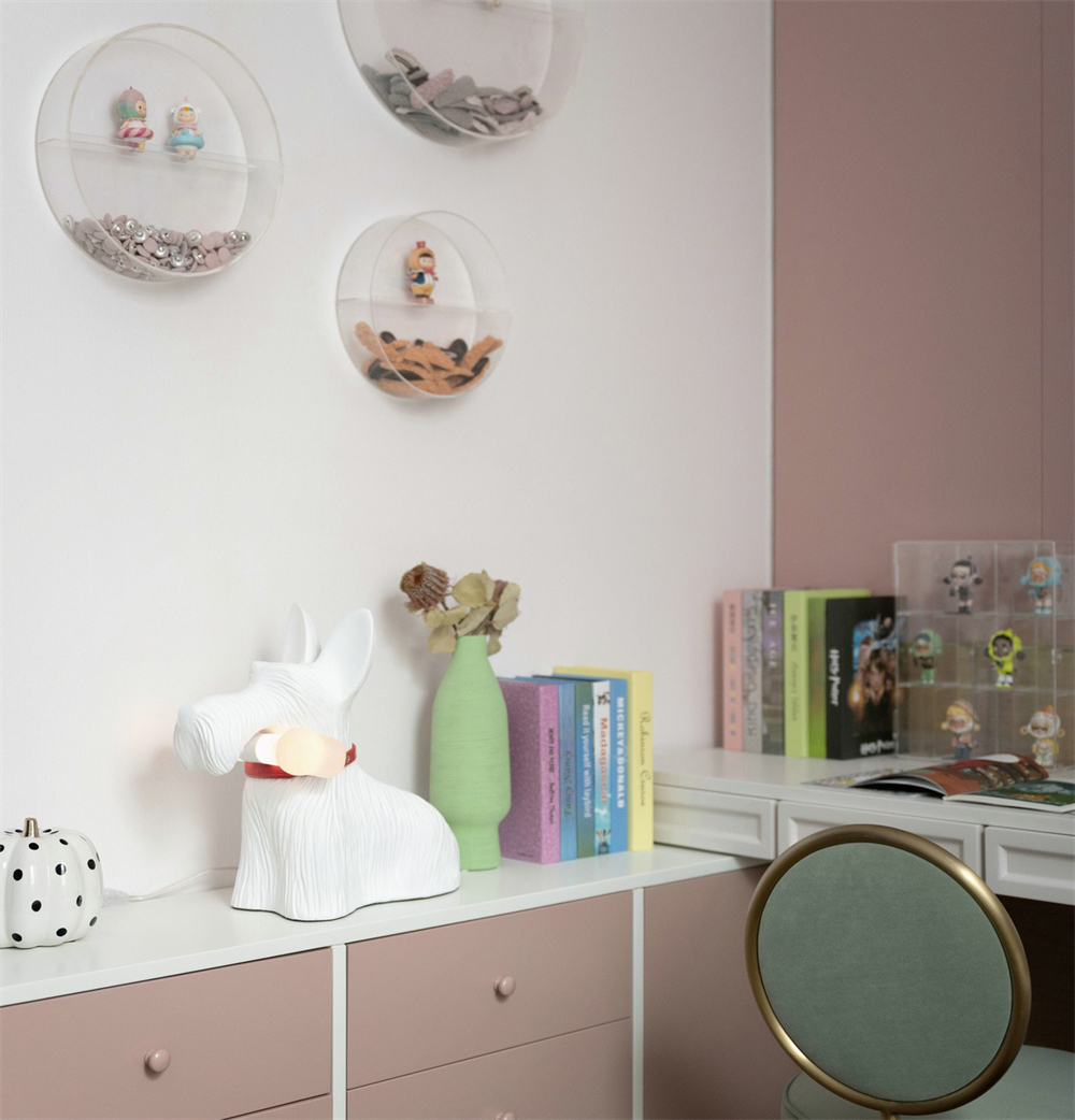 112㎡現代法式浪漫小三房風格案例賞析(圖14) 112㎡現代法式浪漫小三房風格案例賞析(圖14)