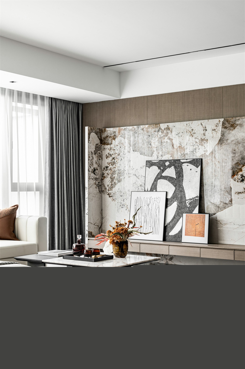 146㎡現代輕奢風格，整木定制圖片(圖6)