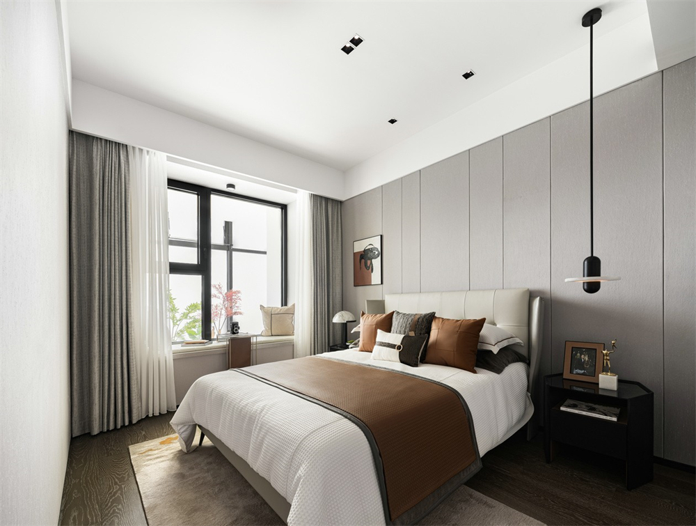 146㎡現代輕奢風格，整木定制圖片(圖12)