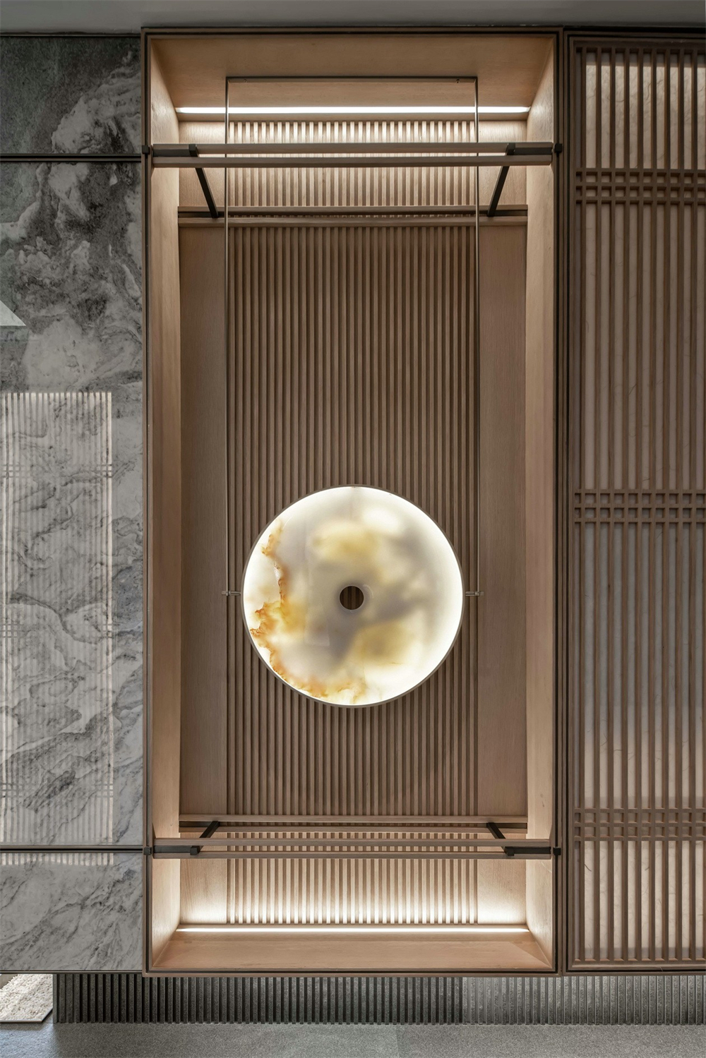 整木定制新中式風格,125㎡樣板房賞析(圖4) 整木定制新中式風格,125㎡樣板房賞析(圖4)