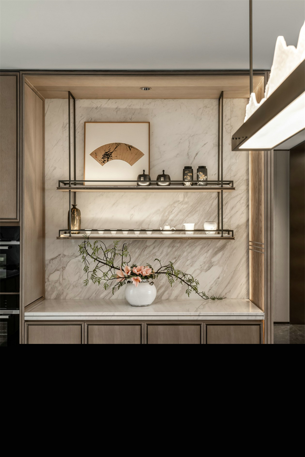 整木定制新中式風格,125㎡樣板房賞析(圖15) 整木定制新中式風格,125㎡樣板房賞析(圖15)