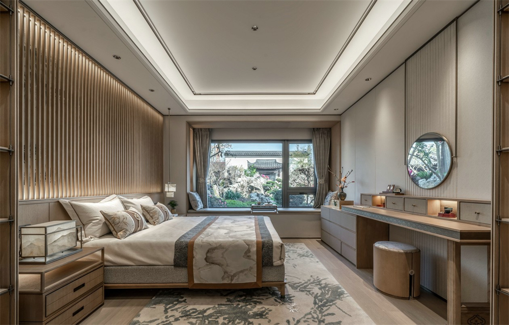 整木定制新中式風格,125㎡樣板房賞析(圖16) 17.jpg
