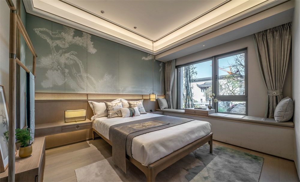 整木定制新中式風格,125㎡樣板房賞析(圖20) 21.jpg