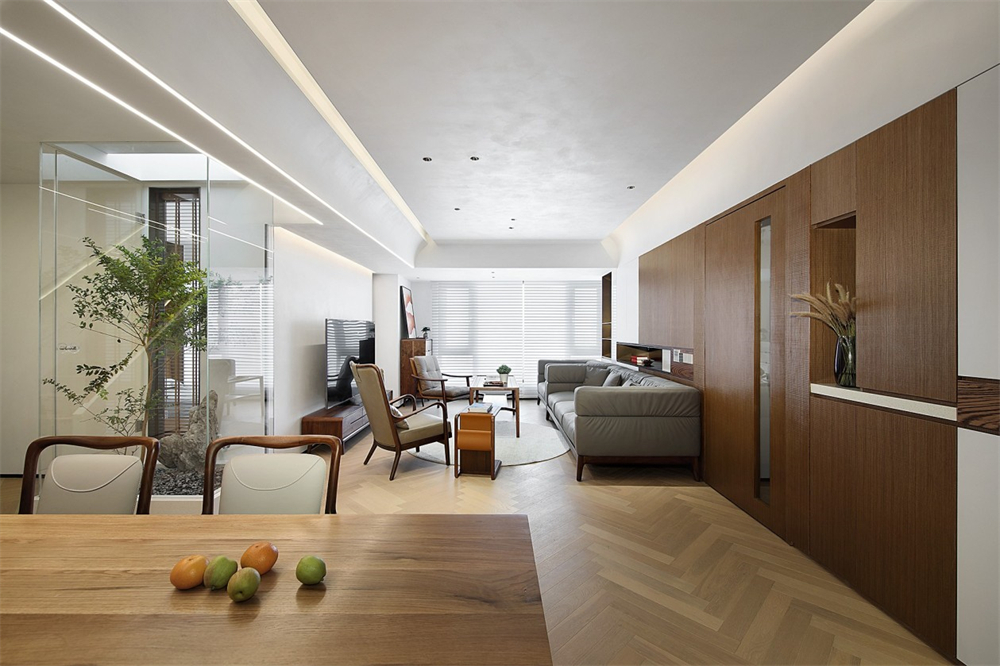 200㎡大平層整木定制,現(xiàn)代極簡風(fēng)格(圖3) 200㎡大平層整木定制,現(xiàn)代極簡風(fēng)格(圖3)