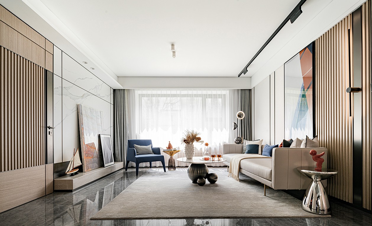 158㎡現(xiàn)代極簡(jiǎn)風(fēng)格設(shè)計(jì),整木定制新悅章(圖4) 3.jpg