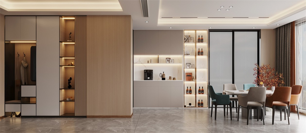 玄關鞋柜裝修設計注意事項(圖2) 2.jpg