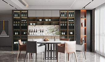 餐廳餐邊柜都有哪些款式定制？