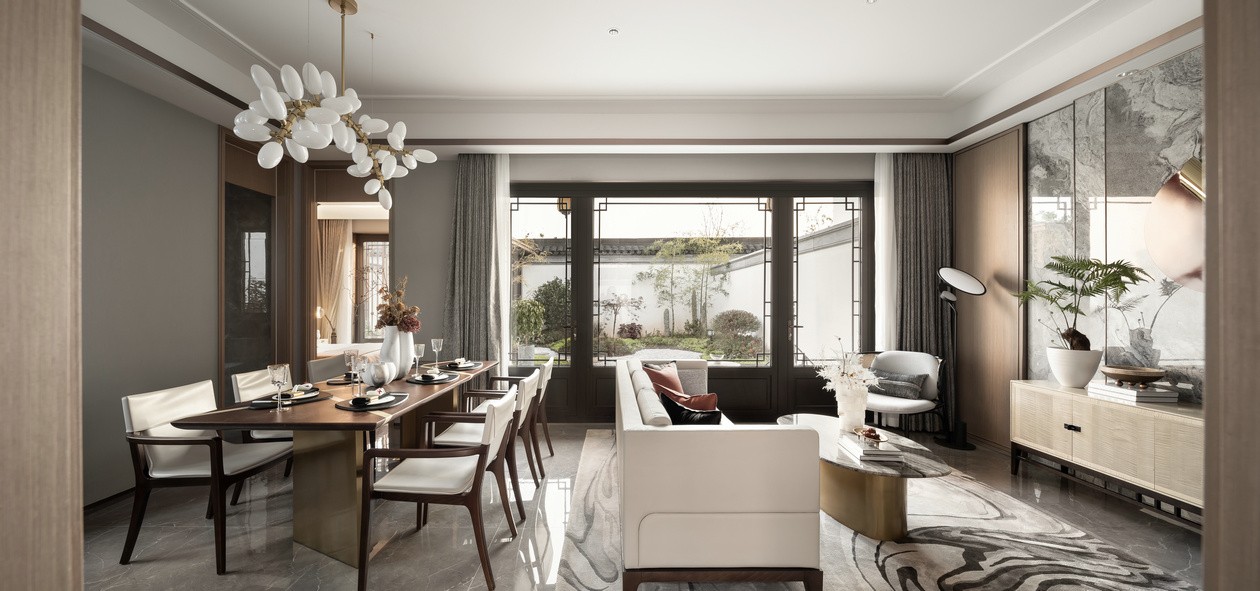 142㎡中式庭院整木定制,樣板間案例(圖3) 3.jpg