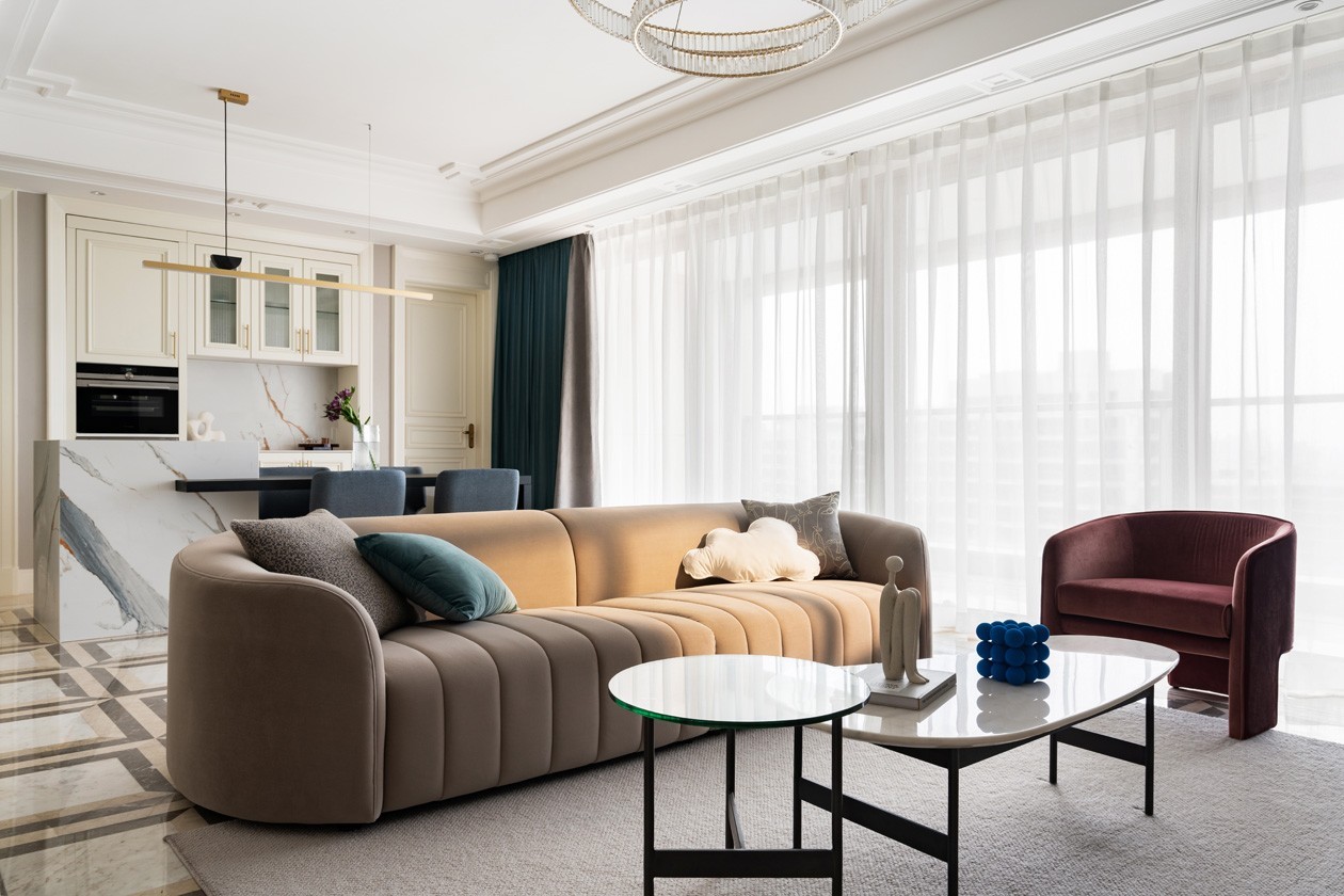 148㎡簡歐輕奢案例設計,舒適浪漫整木定制(圖3) 3.jpg