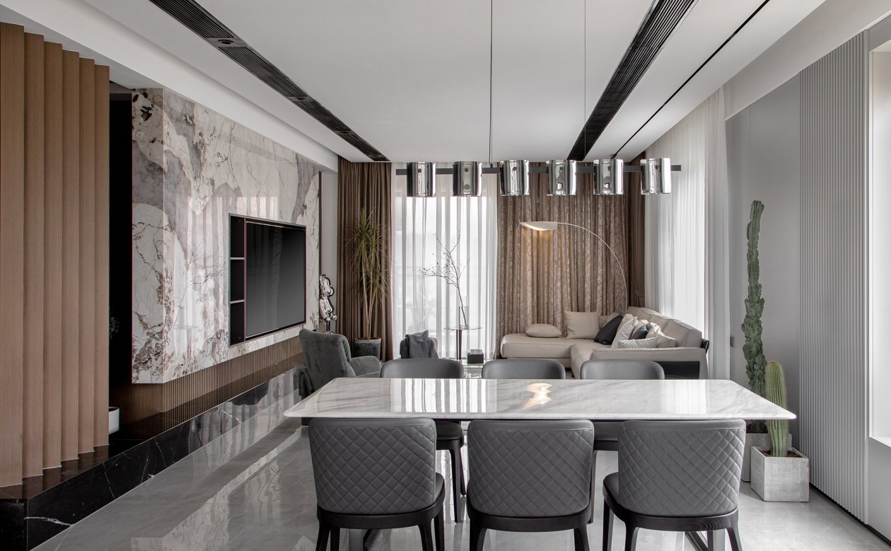 228㎡全屋定制大平層,現(xiàn)代極簡風(fēng)格設(shè)計案例(圖3) 2.jpg