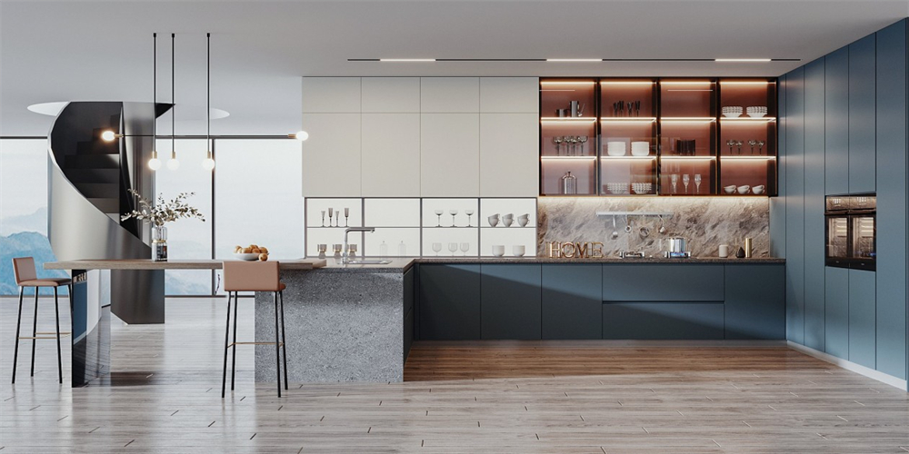 整木櫥柜和板式櫥柜哪個好?(圖1) 1.jpg