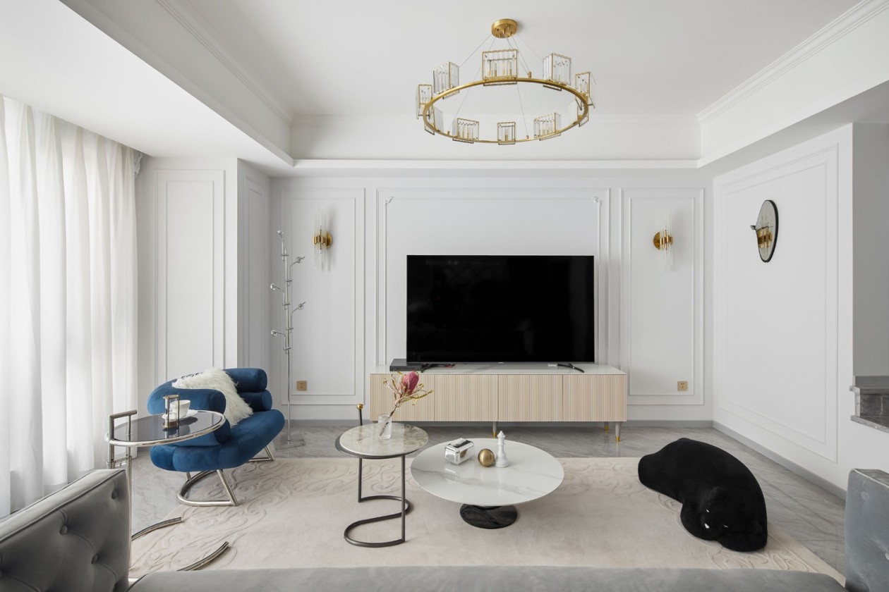 140㎡美式輕奢高級(jí)風(fēng),享受宅家慢生活!(圖5) 4.jpg