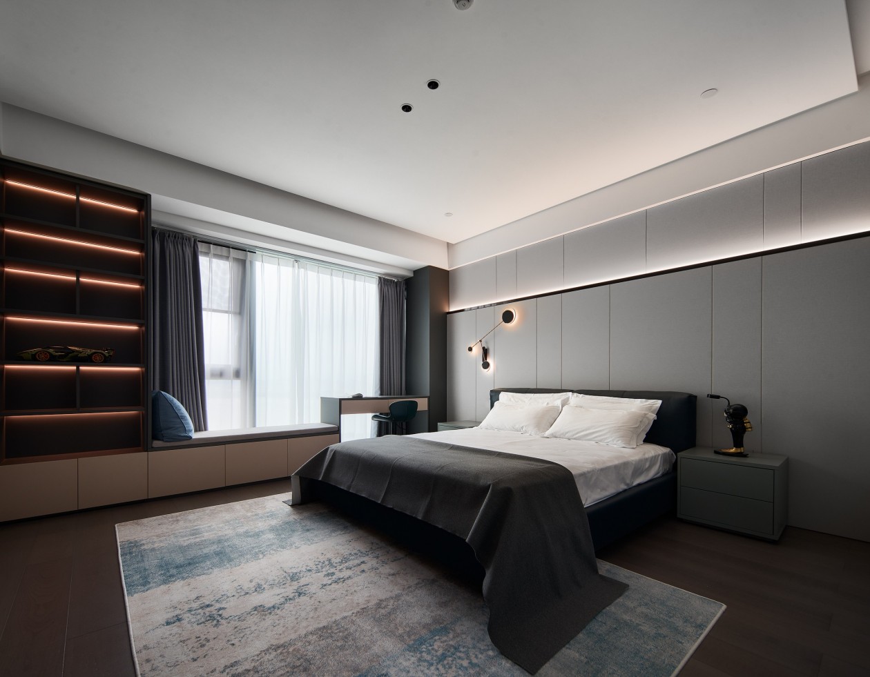 340㎡大平層整木定制,現代極簡風格設計(圖15) 15.jpg