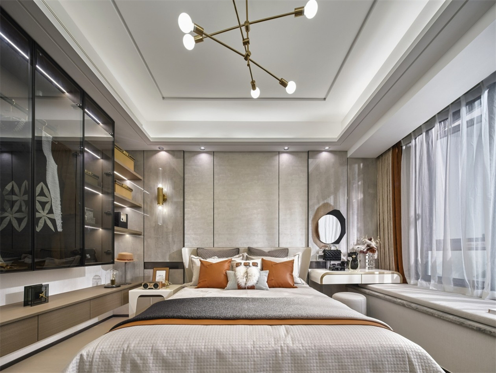 120㎡整木定制輕奢風,現代三居室設計案例(圖12) 12.jpg