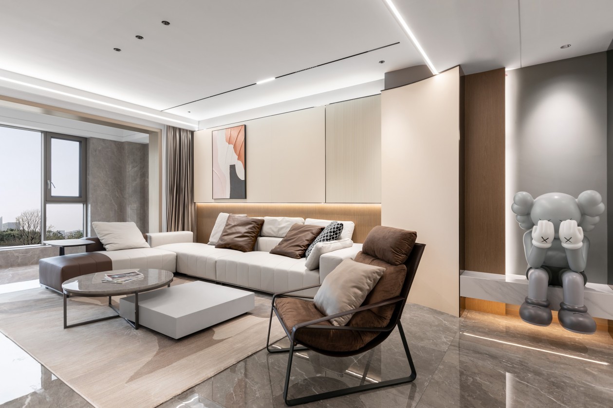 118㎡整木定制裝修,現代簡約風格設計(圖4) 4.jpg