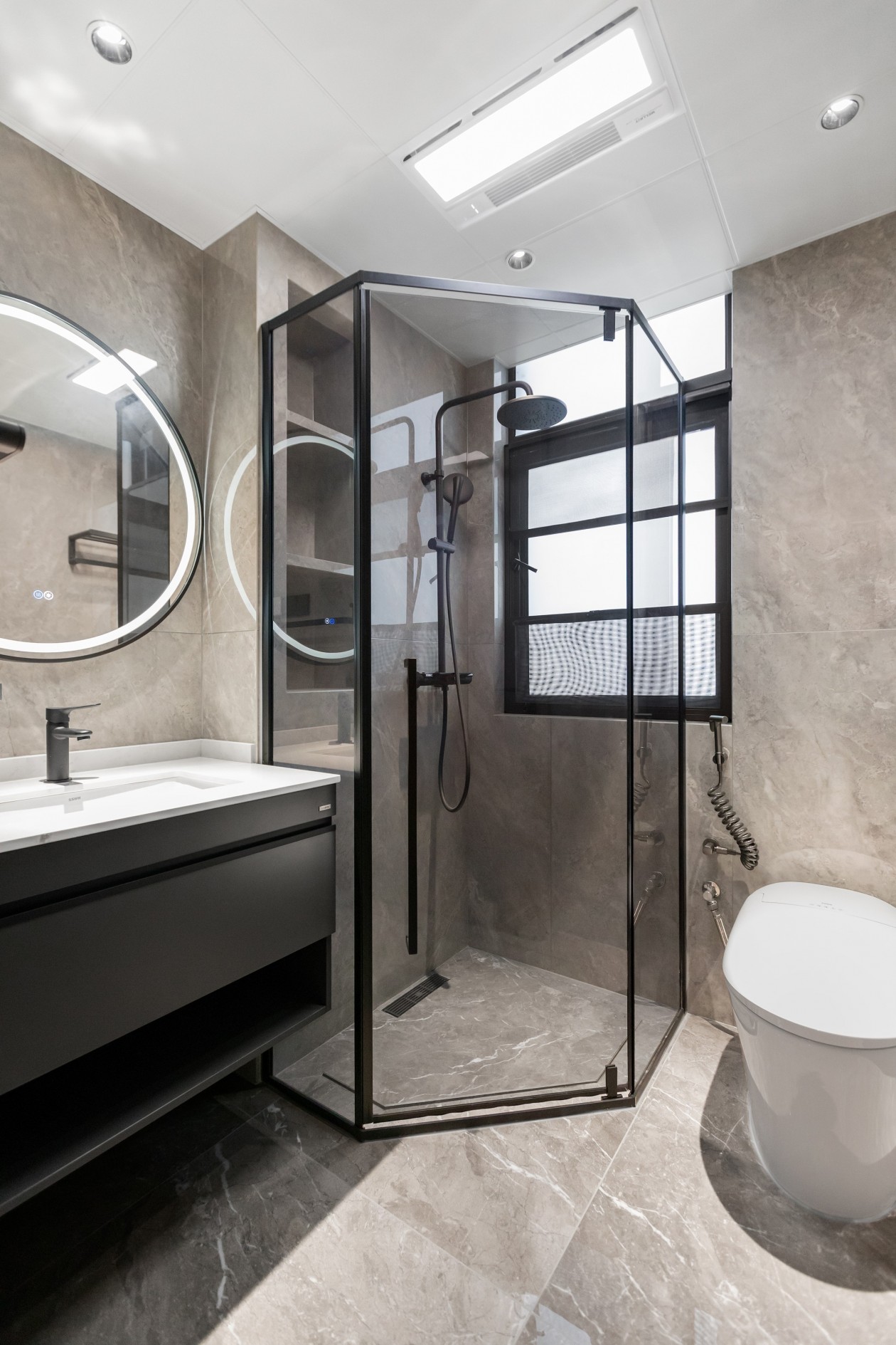 118㎡整木定制裝修,現代簡約風格設計(圖14) 14.jpg