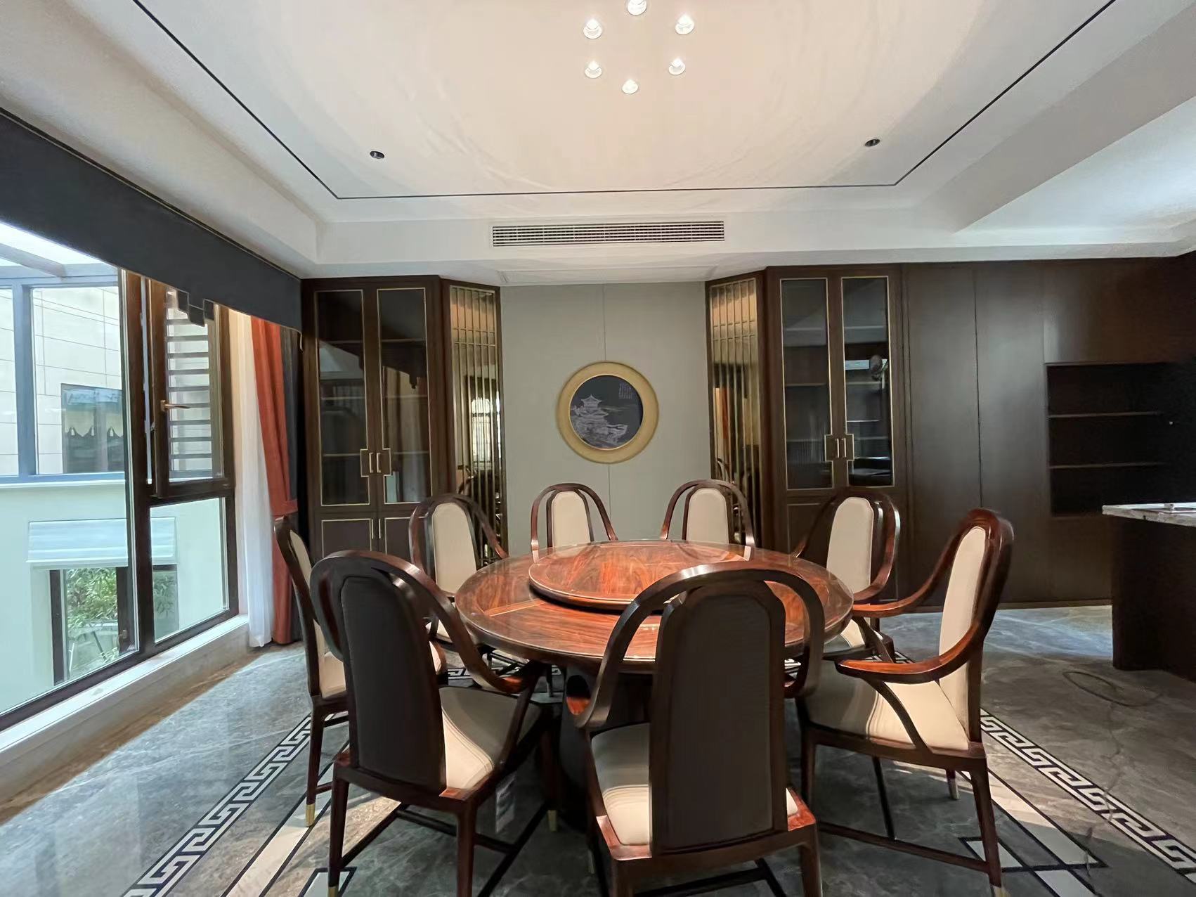 500㎡整木定制別墅,實拍新中式風格裝修(圖9) 9.jpg