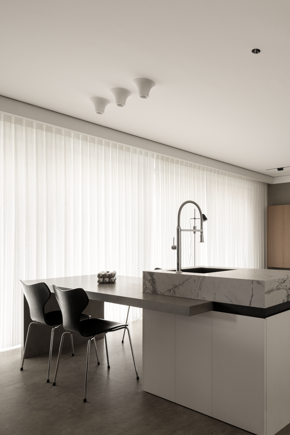 124㎡商品房整木定制,現代簡約風格設計(圖8) 8.jpg