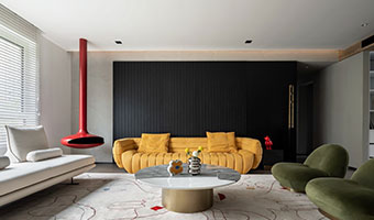 185㎡全屋定制大平層設計，現代風格裝修