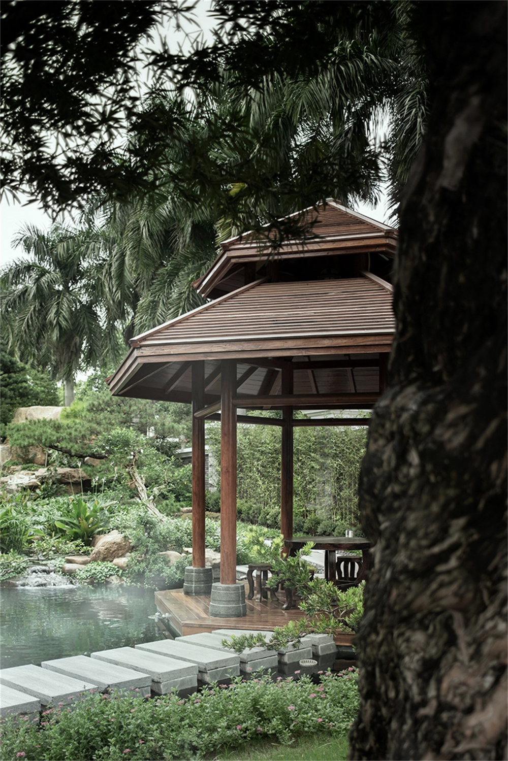 800㎡新中式整木定制,花園別墅設計案例(圖2) 2.jpg