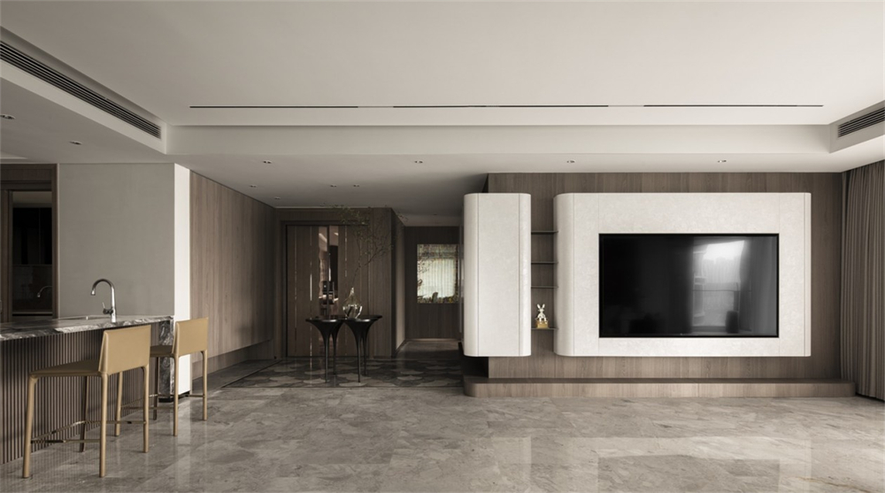 300㎡整木定制大平層,現代簡約高定設計(圖4) 4.jpg