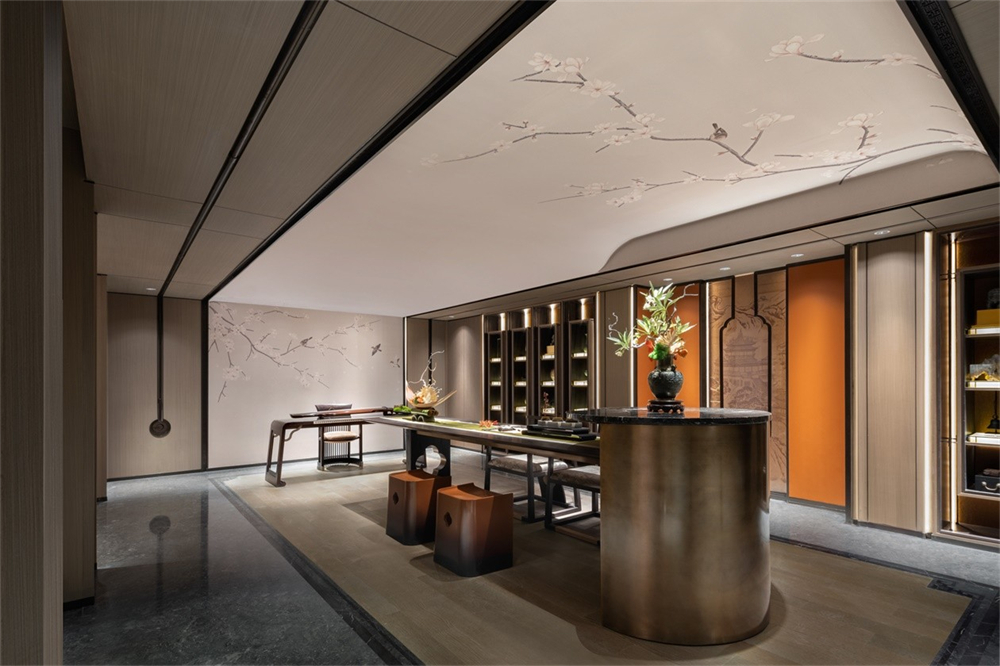 450㎡整木定制別墅,新中式大宅風范(圖1) 1.jpg