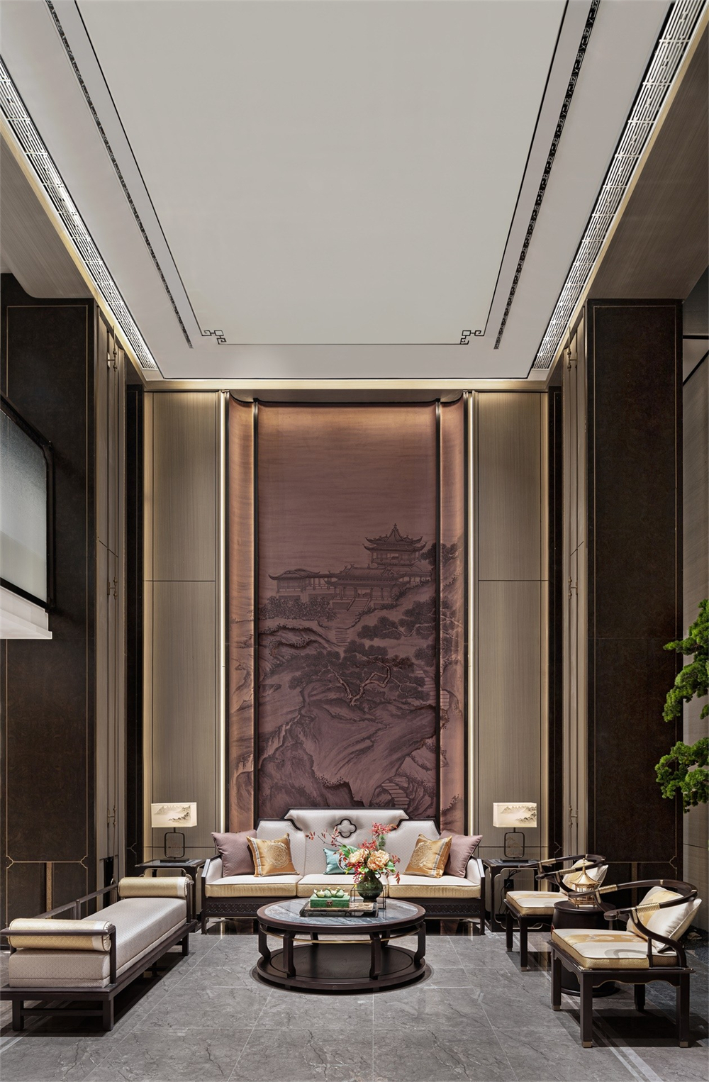 450㎡整木定制別墅,新中式大宅風范(圖6) 6.jpg