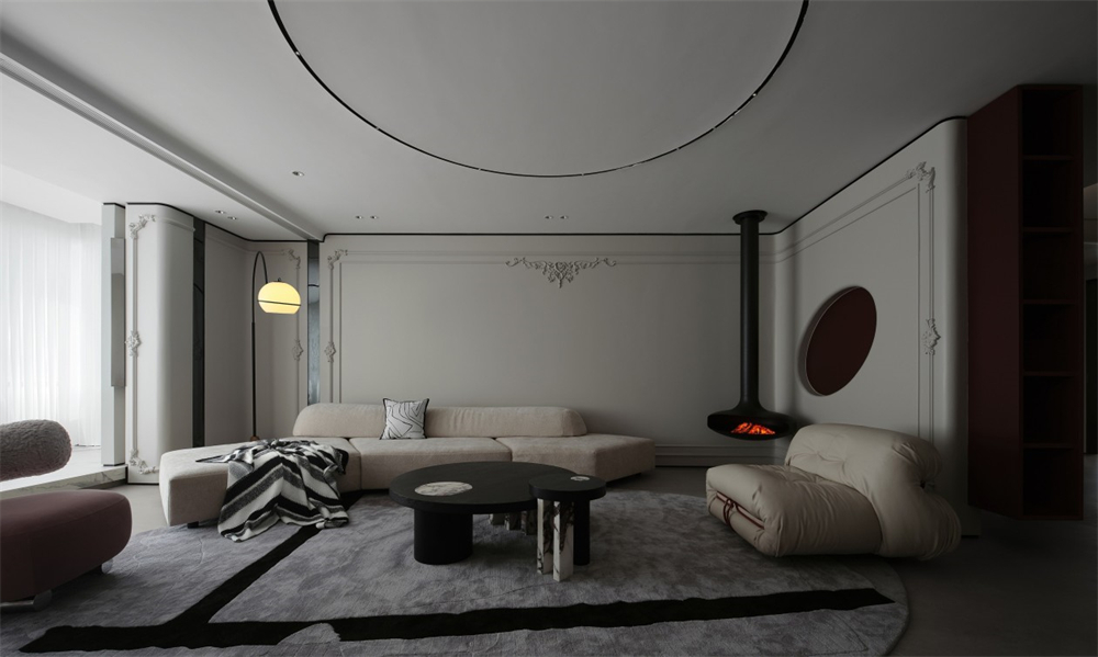 240㎡整木定制大平層,優雅法式輕奢設計(圖4) 4.jpg