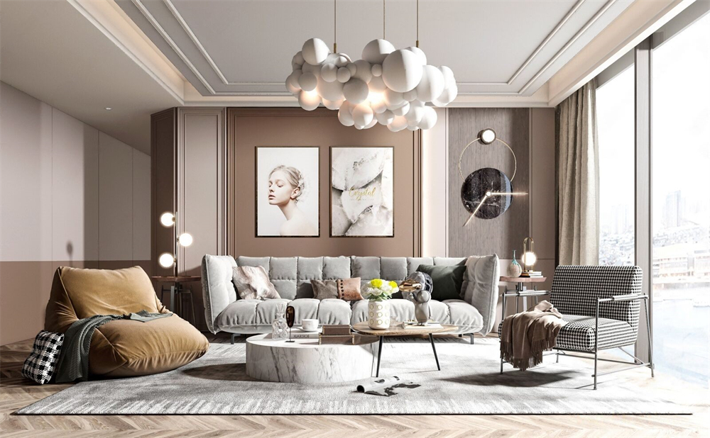 客廳背景墻木飾面怎么設計?(圖4) 4.jpg