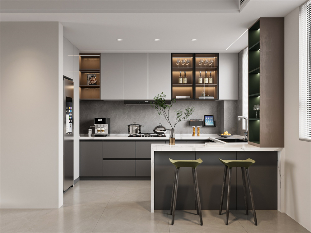 廚房櫥柜設(shè)計(jì)要注意哪些事項(xiàng)?(圖4) 4.jpg