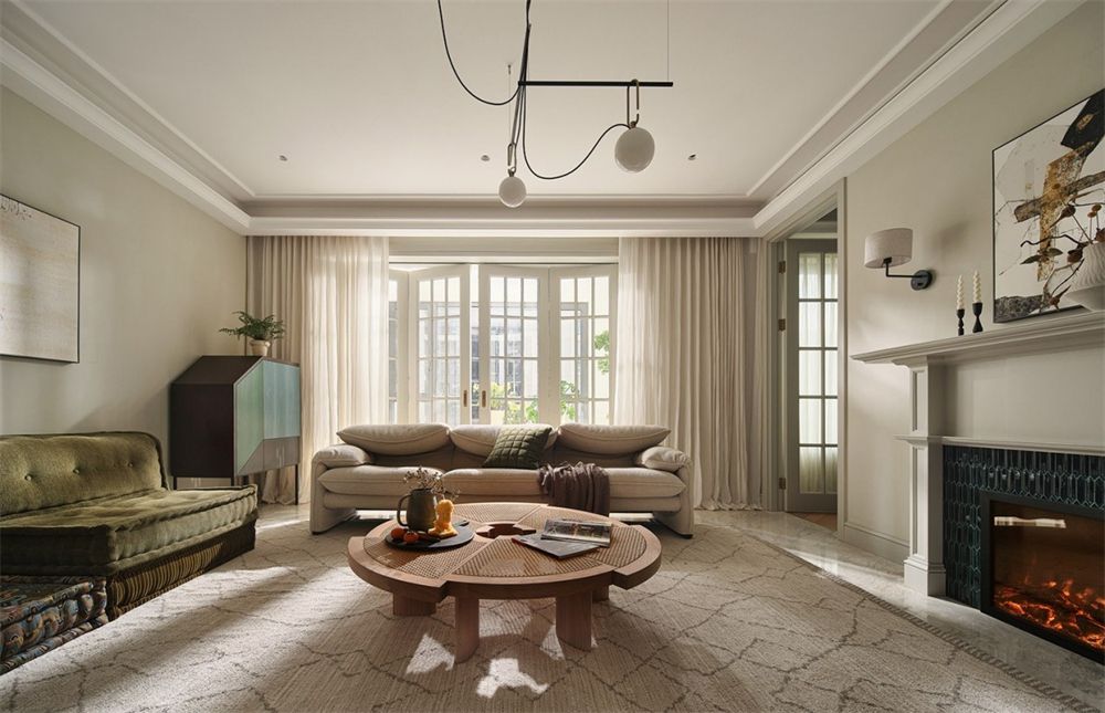 237㎡法式大平層,整木定制效果圖案例(圖11) 11.jpg