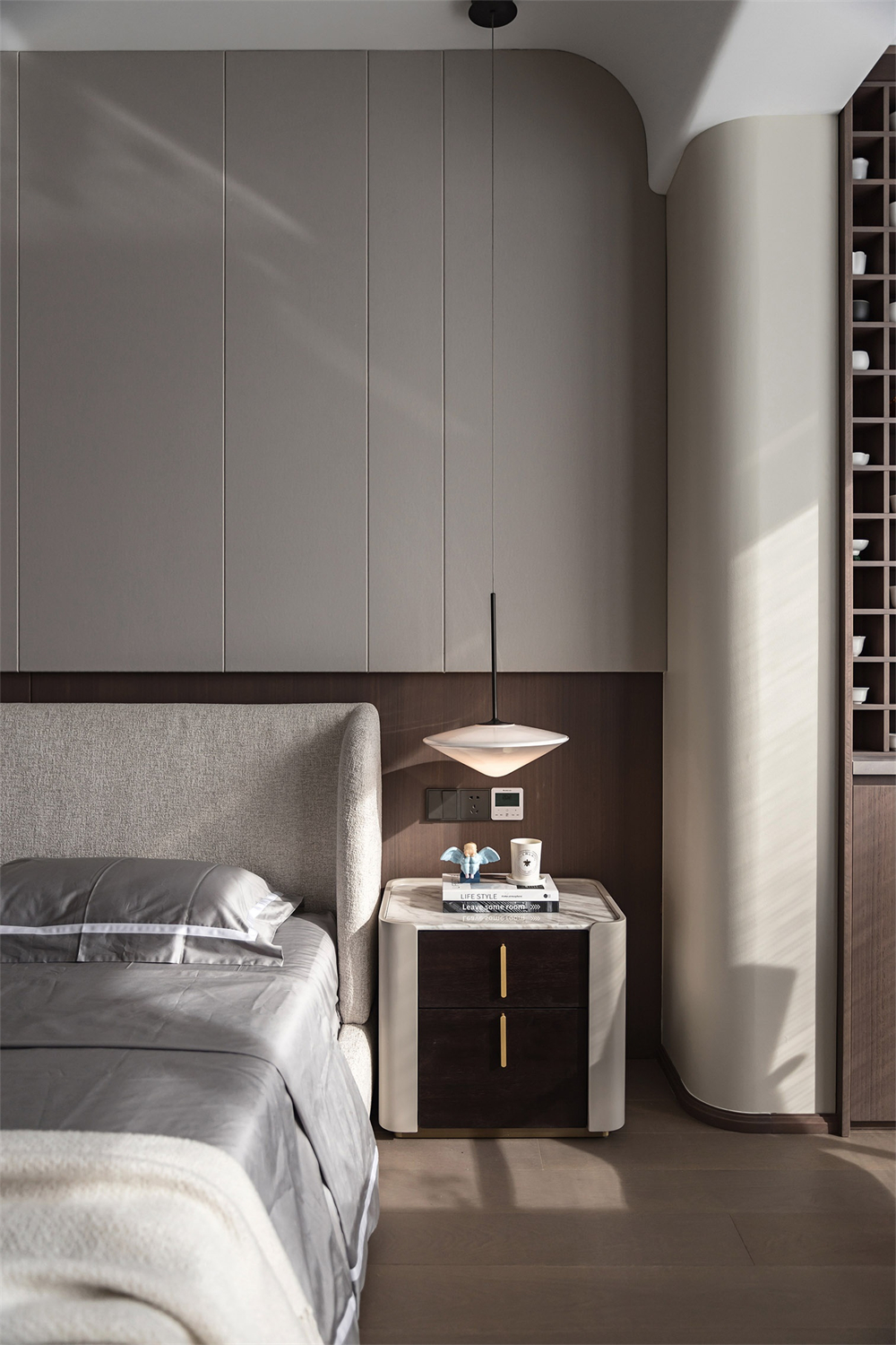 180㎡現代極簡復式,生活中的藝術感(圖14) 14.jpg