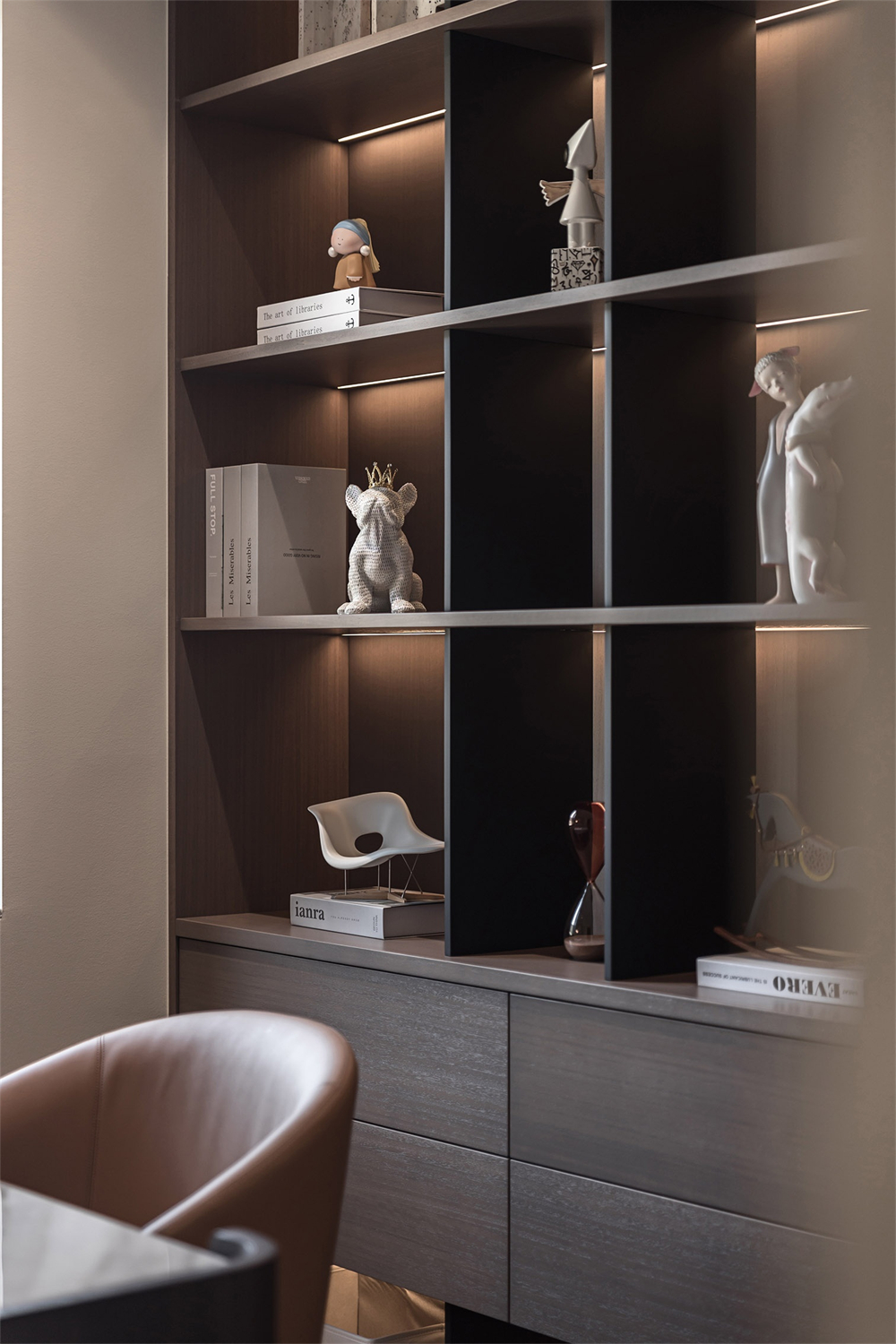 180㎡現代極簡復式,生活中的藝術感(圖21) 22.jpg