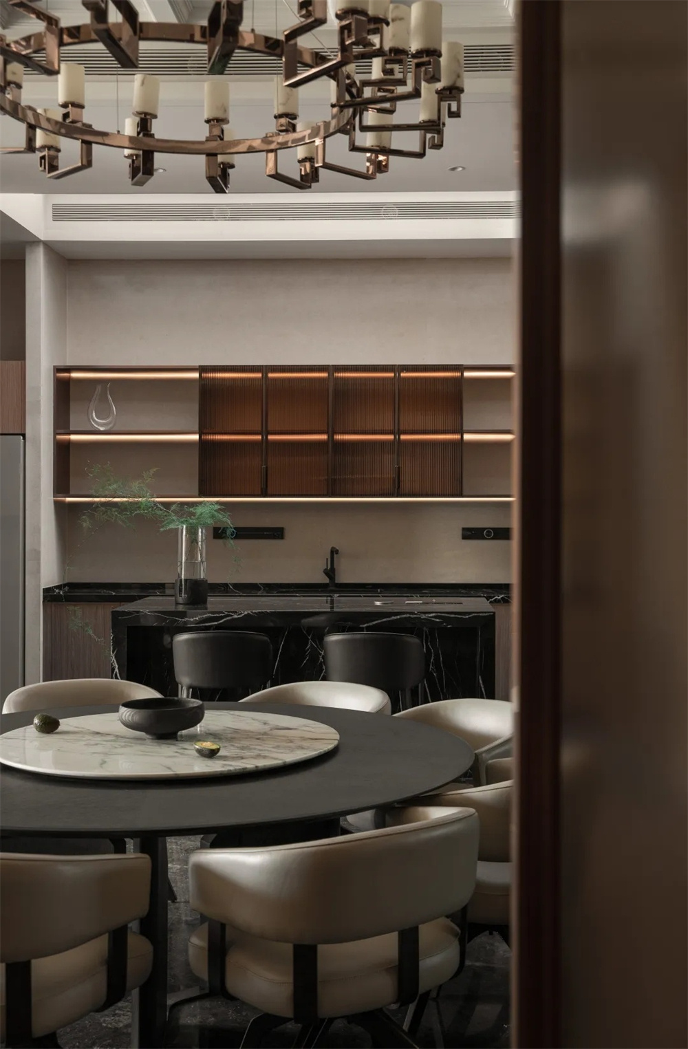 500㎡別墅豪宅整木定制,新中式裝修美學(xué)(圖12) 12.jpg