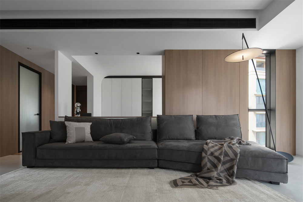 135㎡意式簡約風格,整木定制設計案例(圖5) 5.jpg