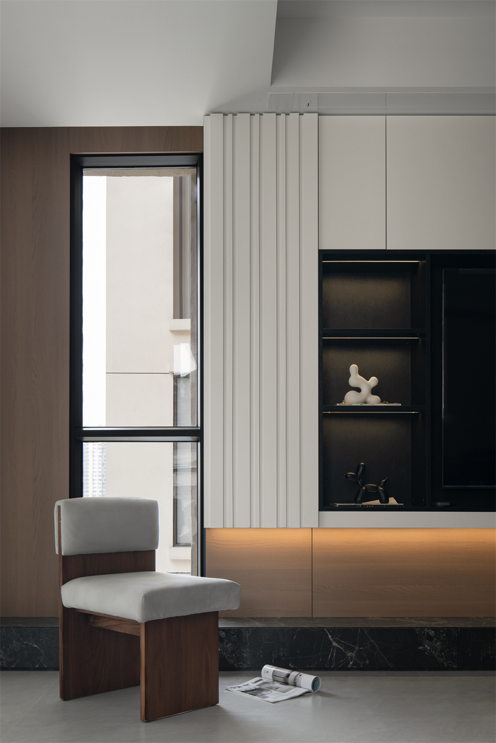 135㎡意式簡約風格,整木定制設計案例(圖7) 7.jpg